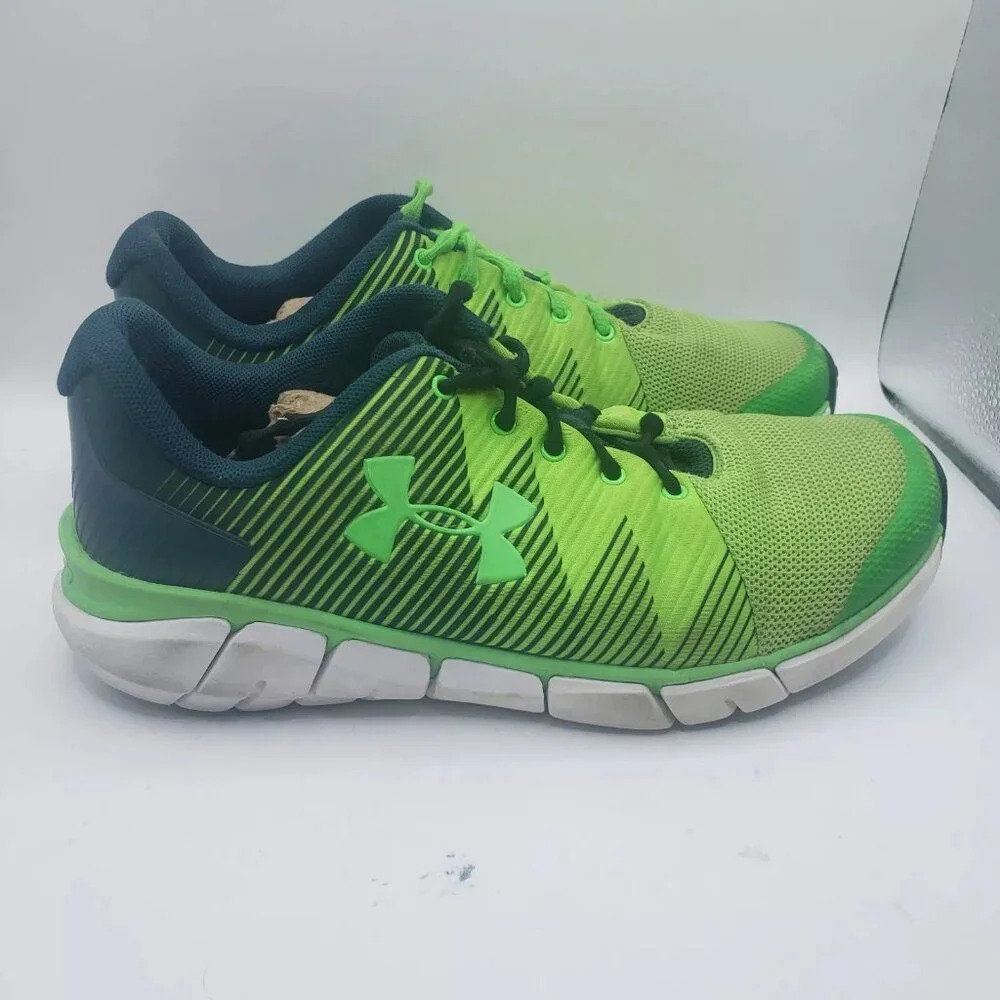 Under Armour Sneakers BGS X Level Scramjet 2 Green‎ White womens Size 8